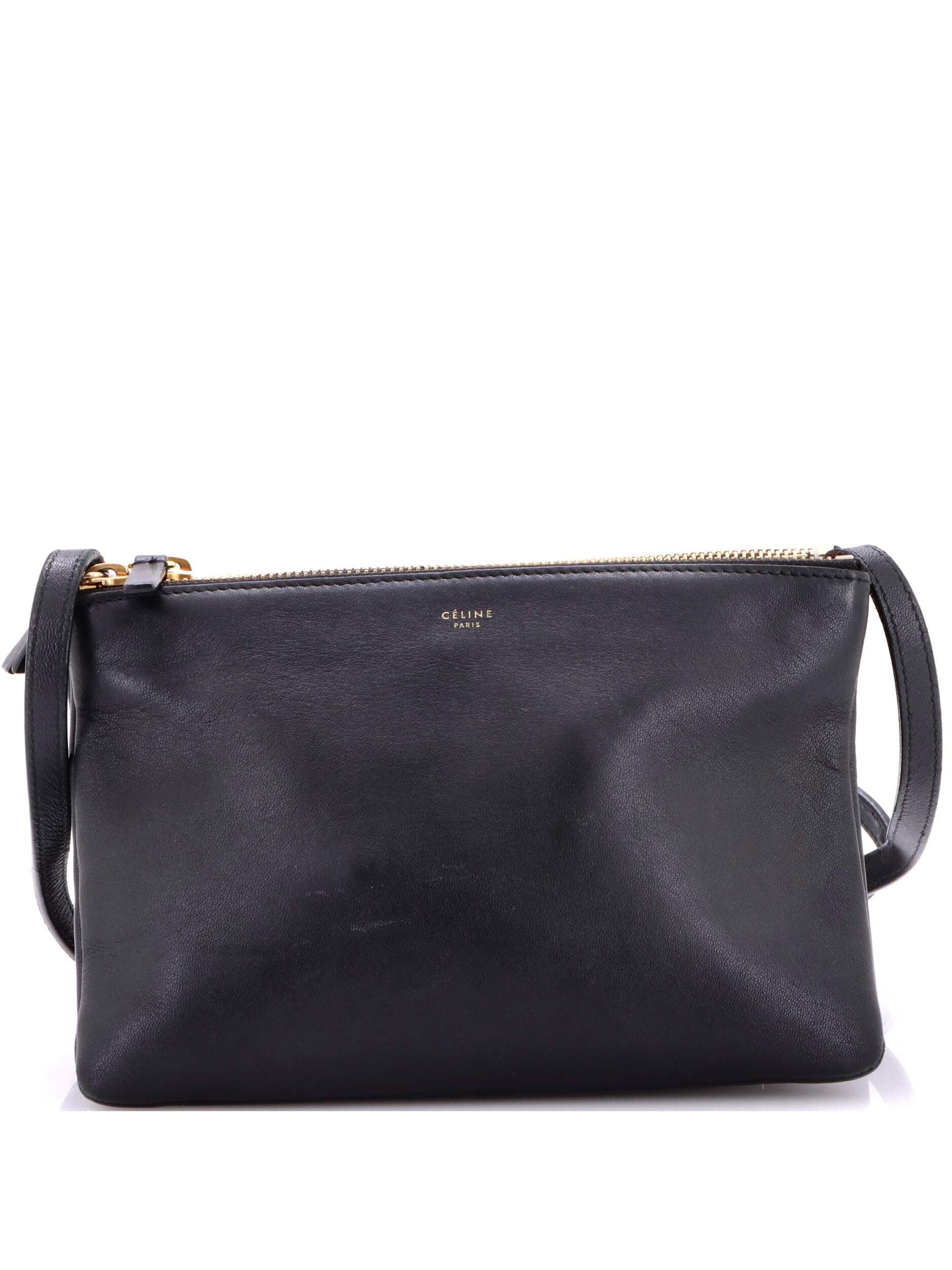 Celine Trio Crossbody Bag Leather Small #240034c78b